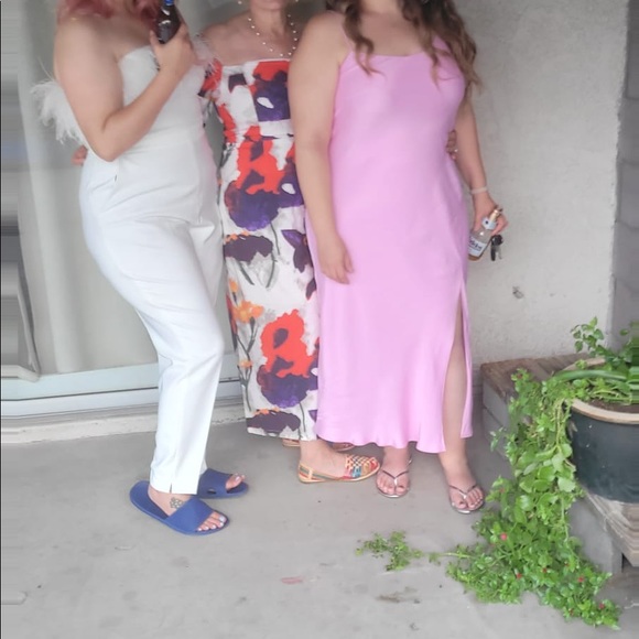 Anthropologie BHLDN Janae Feather Jumpsuit - Picture 5 of 6